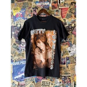 Vintage Single Stitch Patty Loveless T Shirt Back Large